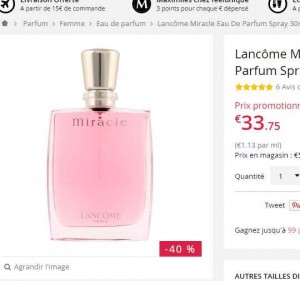 lancome miracle