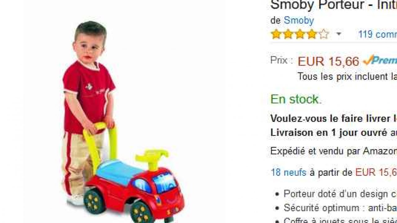 prix porteur smoby