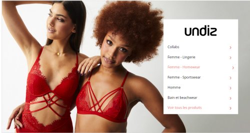 Lingerie pas chère avec jusqu à 80 de réduction sur une vente privée