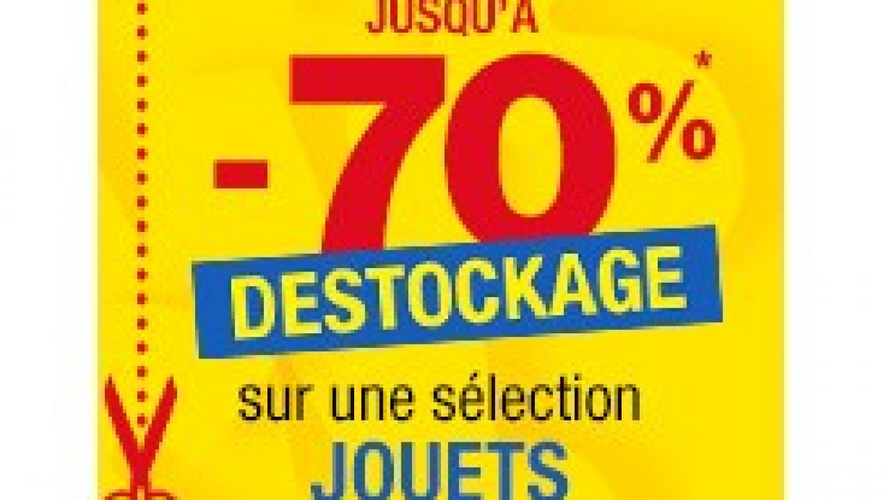 auchan destockage jouet