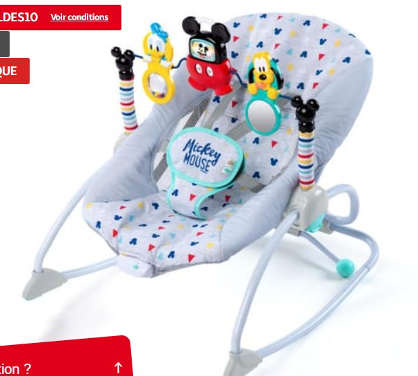 44 Le Transat Disney Pour Bebe Bons Plans Bonnes Affaires