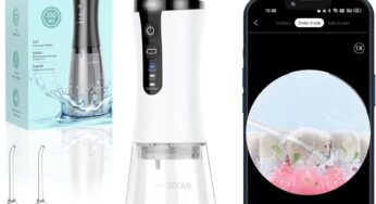 39.99€ l’appareil Jet Dentaire Hydropulseur avec caméra