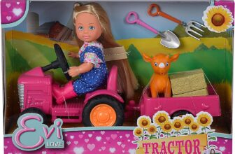 Poupée Evi Love et son tracteur à 7.8€