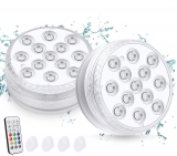 11.59€ Lot de 2 Lumières Led Submersible