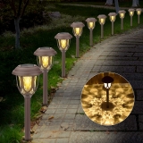 27.17€ Lot de 10 Lampes Solaires Led