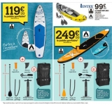 Canoe Intex à 99€ , Padle à 119€ chez Centrakor
