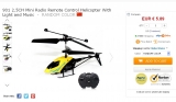 Helicopter radiocommandé à moins de 6 euros port inclus