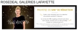 BON PLAN Rose Deal Galeries Lafayette