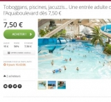 Aquaboulevard à moitié prix