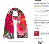 bon plan pour des foulards desigual à 13.6 euros