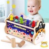 Jouet de martelage en bois avec 50% de réduction à 13.99€