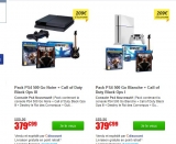 Bon plan packPS4 + 3 jeux à 379 euros